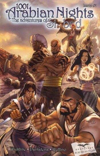 1001 Arabian Nights: The Adventures of Sinbad comic books